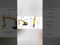 खुदाई करने वाला हाइड्रोलिक सिलेंडर