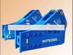 हिताची उत्खनन हाइड्रोलिक जैक हथौड़ा पहनने के लिए प्रतिरोधी स्किड स्टीयर रॉक ब्रेकर