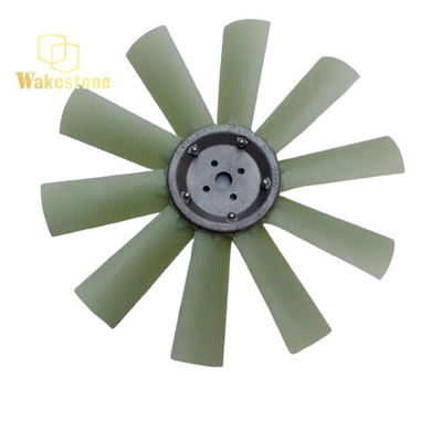 Liugong 915C Excavator Fan Blades For Heat Dissipation And Temperature Reduction 4 छेद 10 ब्लेड के साथ